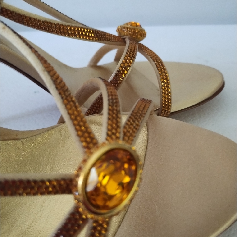 SERGIO ROSSI EVENING SANDAL, - Picture 6 of 12